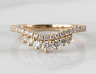 2/5ct. t.w. Chevron Diamond Anniversary Ring in 14K Yellow Gold