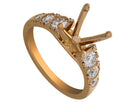 5/8ct. t.w. Diamond Engagement Ring in 14K Yellow Gold