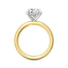 .06ct. t.w. Diamond Engagement Ring in 14K Yellow and White Gold