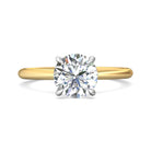 1/14ct. t.w. Diamond Engagement Ring in 14K Yellow & White Gold