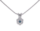3/4ct. t.w. Newborn Lab Created Diamond Pendant in 14K White Gold
