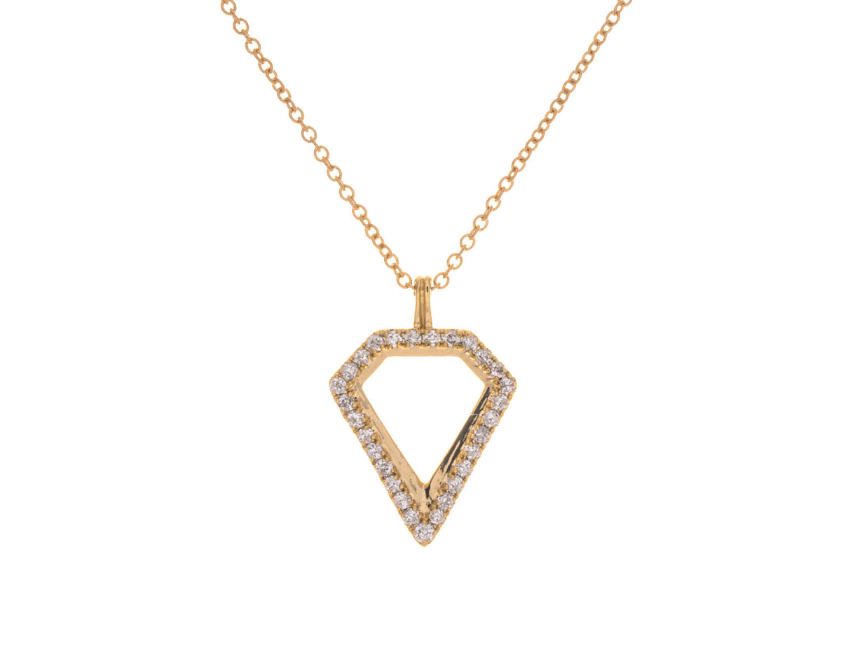 1/8ct. t.w. Diamond Pendant in 10K Yellow Gold