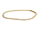 Solid Curb Chain Bracelet in 10K Yellow Gold