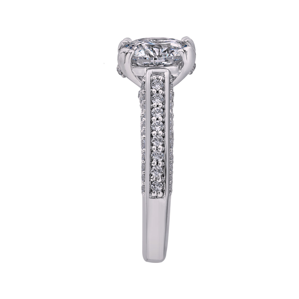 5/8ct. t.w. Diamond Engagement Ring in 14K White Gold