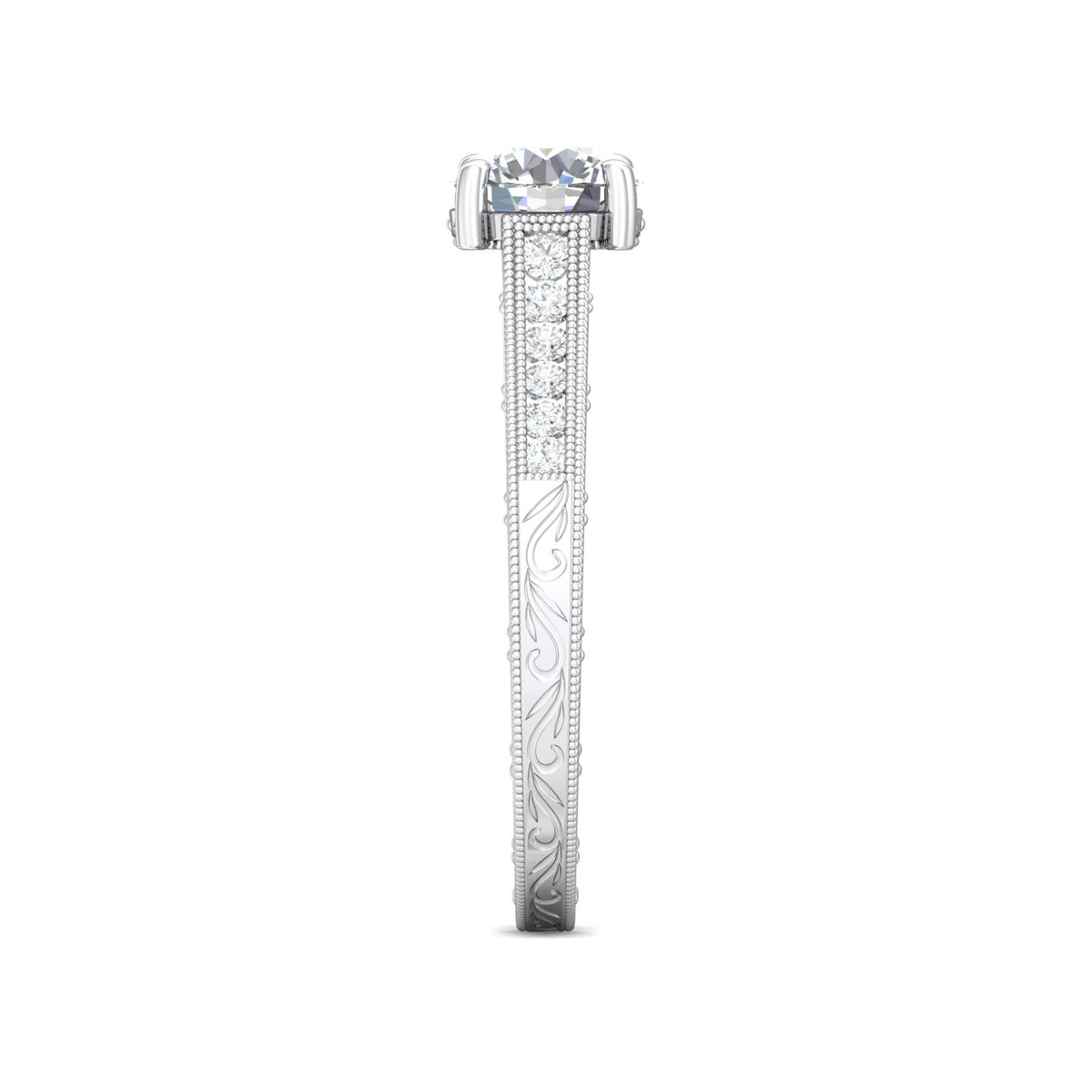 1/4ct. t.w. Diamond Engagement Ring in 14K White Gold