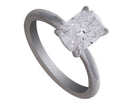 2ct. Elongated Cushion Cut Newborn Lab Created Diamond Solitaire Engagement Ring in 14K White Gold