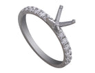 1/3ct. t.w. Diamond Engagement Ring in 14K White Gold
