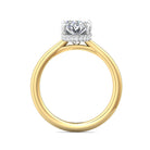 .06ct. t.w. Diamond Engagement Ring in 14K Yellow and White Gold