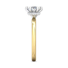 1/14ct. t.w. Diamond Engagement Ring in 14K Yellow & White Gold