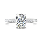 1/4ct. t.w. Diamond Engagement Ring in 14K White Gold