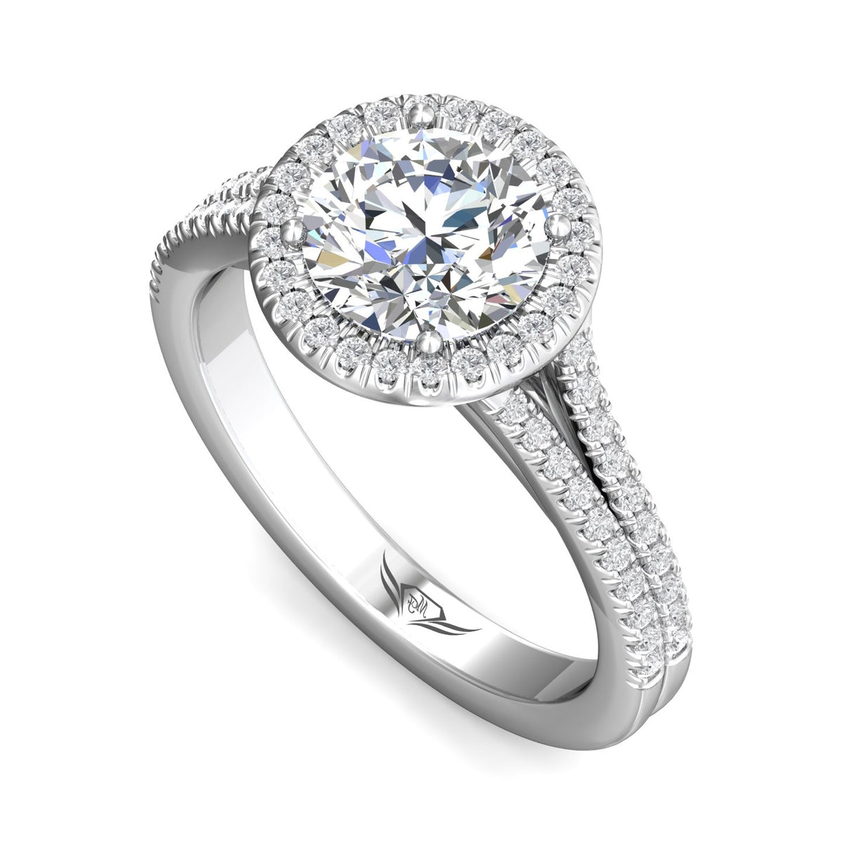 2/5ct. t.w. Diamond Engagement Ring in 14K White Gold