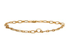 14K Yellow Gold Oval Link Chain Bracelet