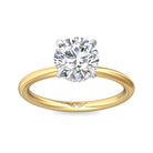 1/14ct. t.w. Diamond Engagement Ring in 14K Yellow & White Gold