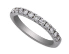 1/2ct. t.w. Diamond Fishtail Anniversary Ring in 14K White Gold