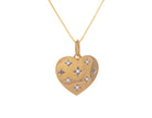 .05ct. t.w. Diamond Heart Pendant in 10K Yellow Gold