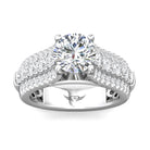 1 1/5ct. t.w. Diamond Engagement Ring in 14K White Gold