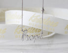.03ct. Diamond Hope Necklace in 10K White Gold