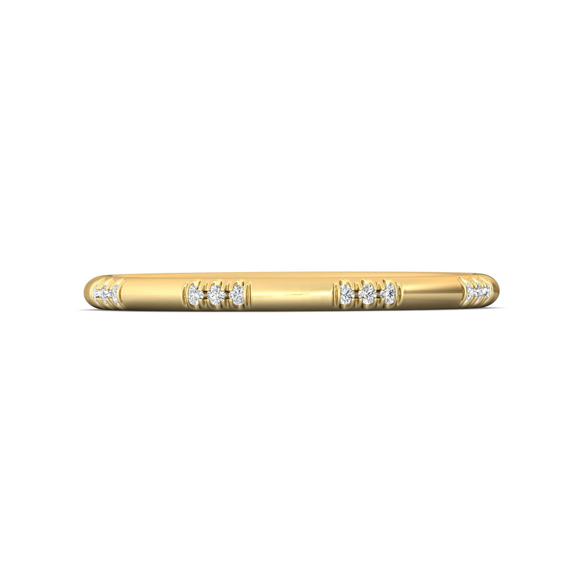 1/14ct. t.w. Diamond Wedding Band in 14K Yellow Gold