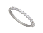 1/3ct. t.w. Round Diamond Anniversary Ring in 14K White Gold