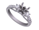 1/2ct. t.w. Diamond Engagement Ring in 14K White Gold