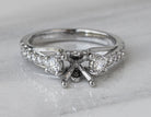 1/2ct. t.w. Diamond Engagement Ring in 14K White Gold