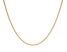 Stainless Steel/Gold-IP Polished Rounded Long Box Link Chain