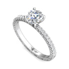1/5ct. t.w. Diamond Engagement Ring in 14K White Gold