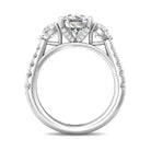1 1/6ct. t.w. Diamond Engagement Ring in 14K White Gold