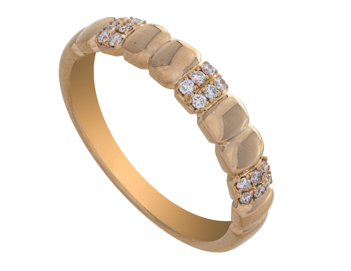 1/10ct. t.w. Diamond Ring in 14K Yellow Gold