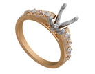 1/4ct. t.w. Diamond Engagement Ring in 14K Yellow Gold