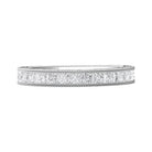1/2ct. t.w. Princess Cut Diamond Wedding Ring in 14K White Gold