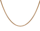 18" Gold Ion-Plated Stainless Steel Foxtail Chain