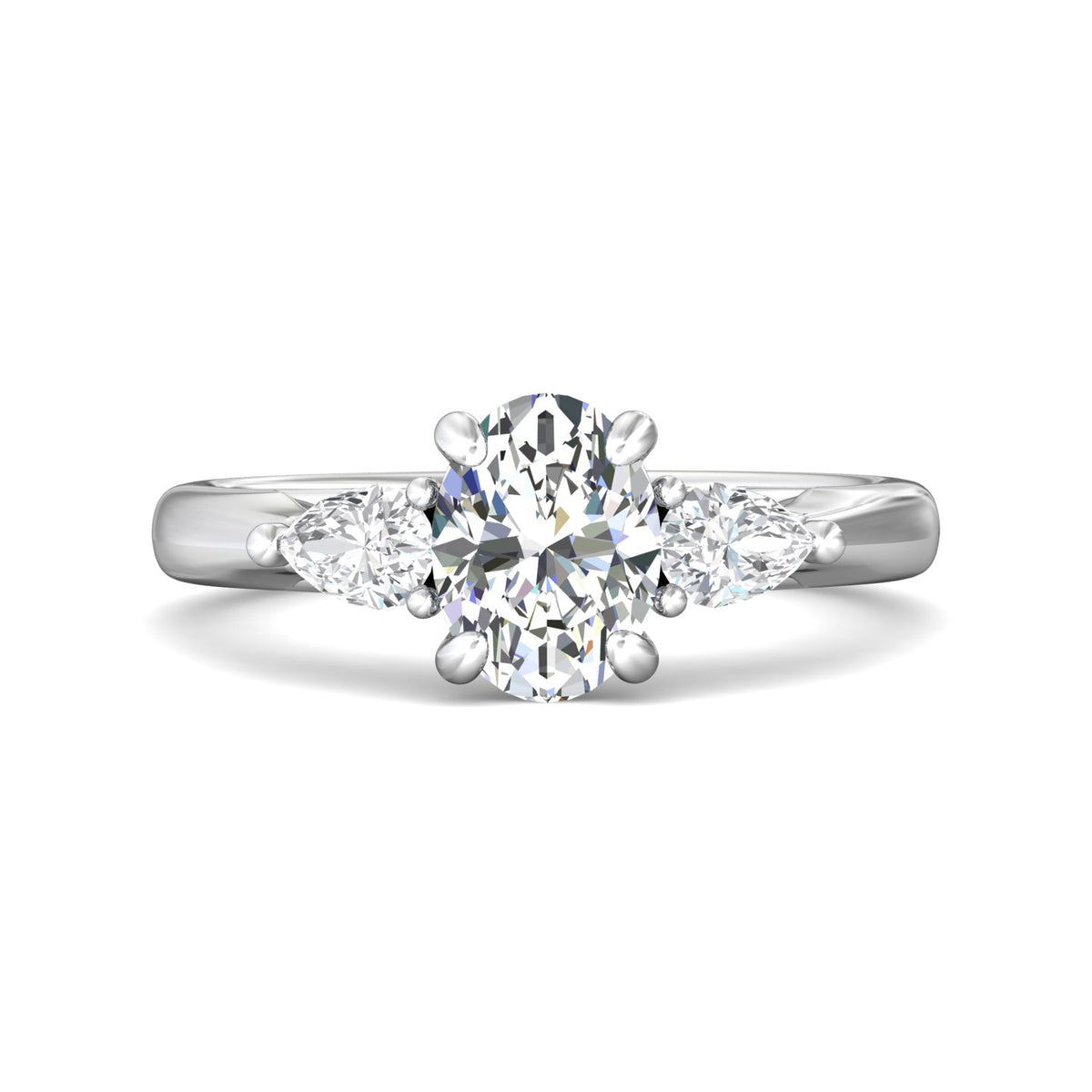 1/3ct. t.w. Diamond Engagement Ring in 14K White Gold