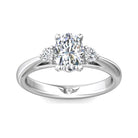 1/5ct. t.w. Diamond Engagement Ring in 14K White Gold