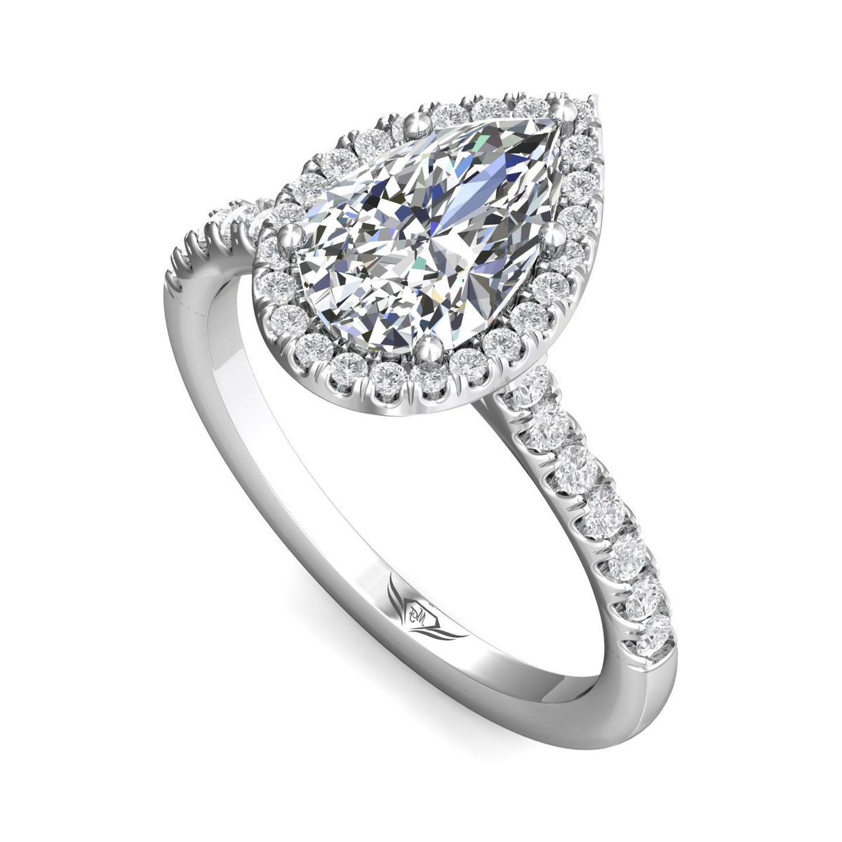 2/5ct. t.w. Diamond Engagement Ring in 14K White Gold