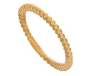 Beaded Fashion Ring in 14K Yellow Gold