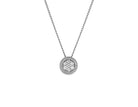 1/10ct. t.w. Diamond Cluster Pendant in Sterling Silver