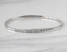 7/8ct. t.w. Diamond Bangle Bracelet in 14K White Gold