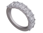 4 5/8ct. t.w. Emerald Cut Newborn Lab Created Diamond Ring in 14K White Gold