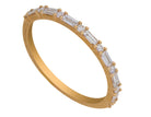 1/3ct. t.w. Marquise and Round Cut Diamond Anniversary Ring in 14K Yellow Gold