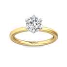 1/14ct. t.w. Diamond Engagement Ring in 14K Yellow & White Gold