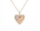 1/6ct. t.w. Diamond Heart Pendant in 14K Yellow Gold