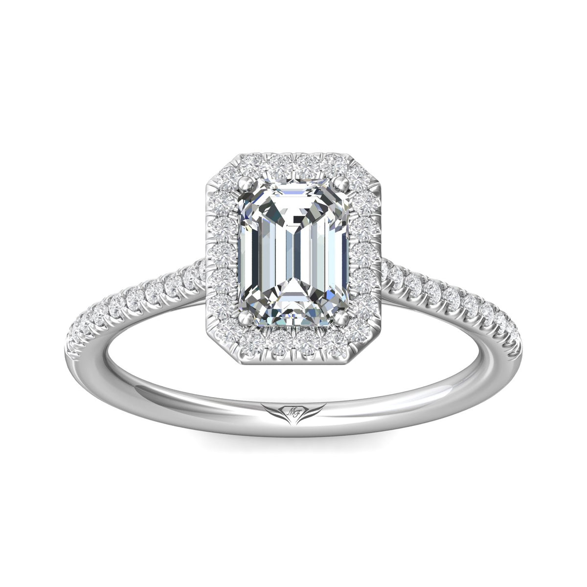 1/3ct. t.w. Diamond Engagement Ring in 14K White Gold