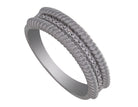 .05ct. t.w. Diamond Rope Fashion Ring in Sterling Silver