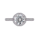 1 1/4ct. t.w. Diamond Engagement Ring in 14K White Gold