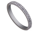 1/4ct. t.w. Diamond Anniversary Ring in 14K White Gold