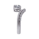 1/4ct. t.w. Round Cut Diamond Engagement Ring in 14K White Gold
