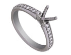 1/5ct. t.w. Diamond Engagement Ring in 14K White Gold