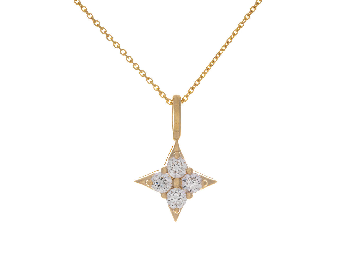 1/4ct. t.w. Diamond Pendant in 14K Yellow Gold