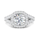 1 1/5ct. t.w. Diamond Engagement Ring in 14K White Gold